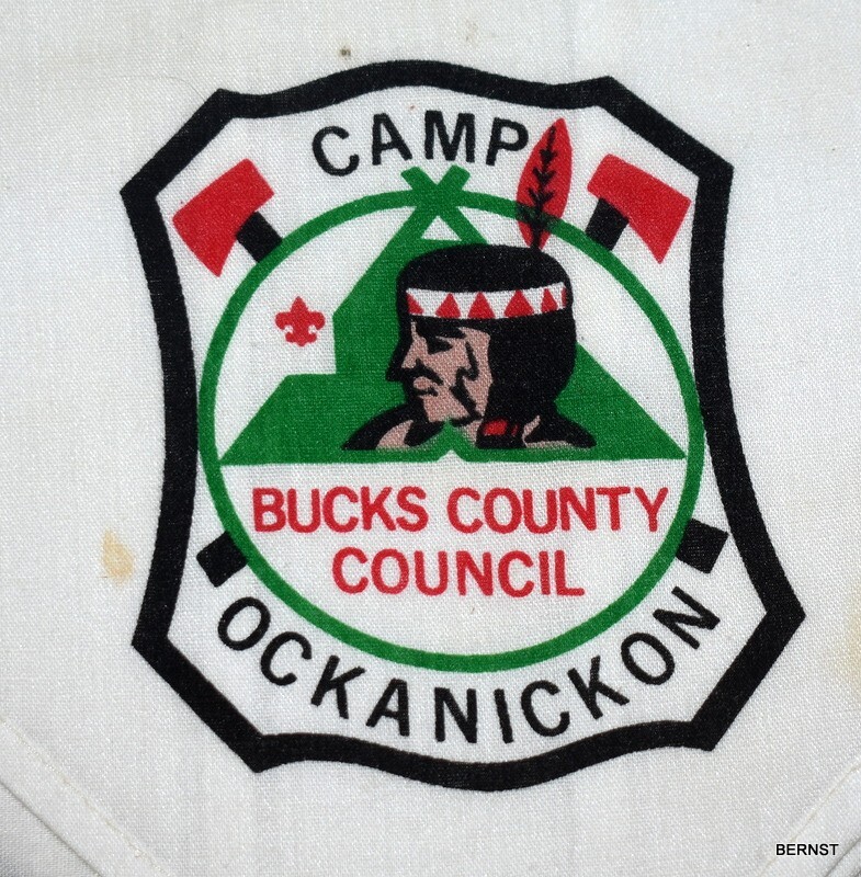 BOY SCOUT CAMP NECKERCHIEF CAMP OCKANICKON BUCKS COUNTY COUNCIL eBay