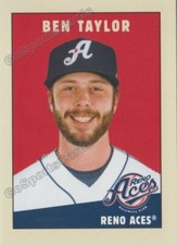 2019 Reno Aces Ben Taylor RC Rookie Arizona Diamondbacks