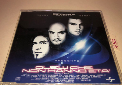Eiffel 65 CD hit single Quelli Che Non Hanno Eta 2 track Gabry Ponte mix