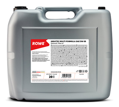 1x20 L 5W-50 ACEA C3 Motoröl ROWE Multi Formula 229.31/LL-04/Porsche 9,50   p.L