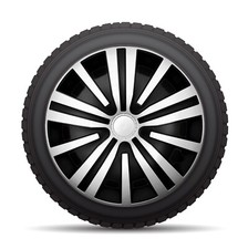 Set of 4x15" Wheel Trims, Hub Caps, Covers to fit Renault Scenic, Clio, Megane