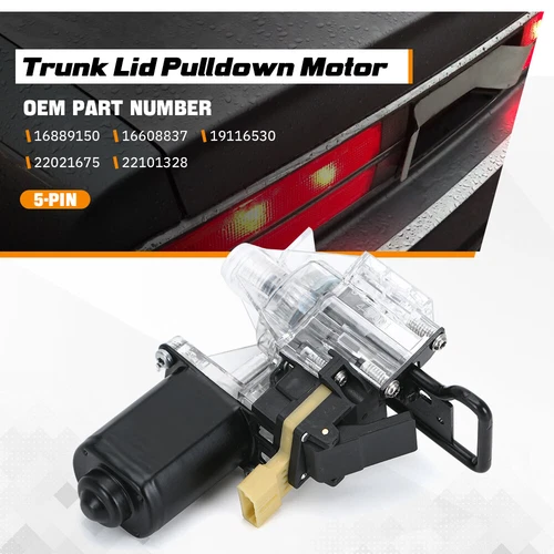 Cadillac Eldorado tapa maletero motor desmontable 1986-2002 5 pines 16889150 nuevo - Imagen 5 de 7