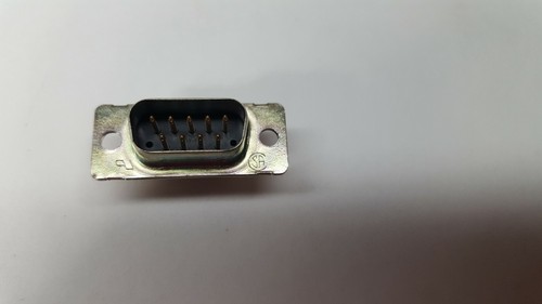 QTY (1) 206478-1 AMP DB-9 SZ 1 BACKSHELL CONNECTOR ASSEMBLY, 9 pins, solder cup - Picture 3 of 3