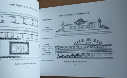 Ackroyd (1902) Architectural Sheet Metal Work CATALOG Ornamental Building Sample - Picture 9 of 24