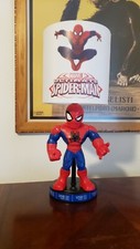 Kid Lamp: Marvel Spiderman themed bedside lamp with built in usb port 22"x8"x8"