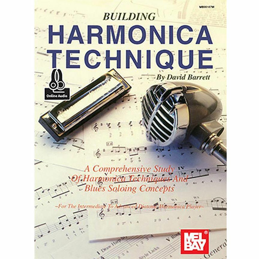 Книга по технике игры на губной гармонике Лербуха Мелбея Musik Buch NEU