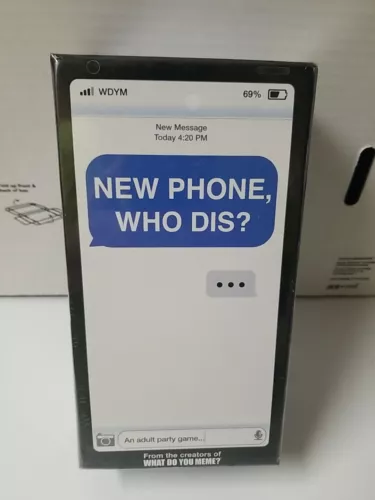 New Phone Who Dis? - The 100% Offline Text Messaging Adult Party Game from WDYM 