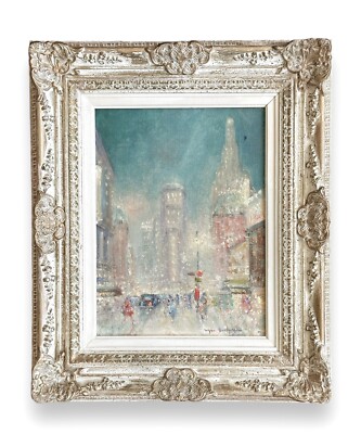 ジョン・ポーウェル 牧場の眺め 25号 絵画  直筆サイン シルクスクリーン ジョン・ポーウェル 牧場の眺め 25号 絵画 直筆サイン シルク
