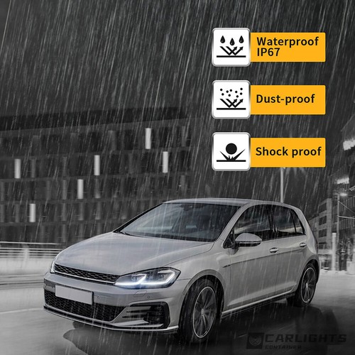 FULL LED Projector Headlights For VW Golf MK7.5 2018-2021 Fits Factory Halogen*2 - Picture 13 of 13