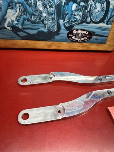 Harley Arlen Ness Billet Fender Struts Shovelhead Swingarm Digger Frame Rear - Picture 4 of 9