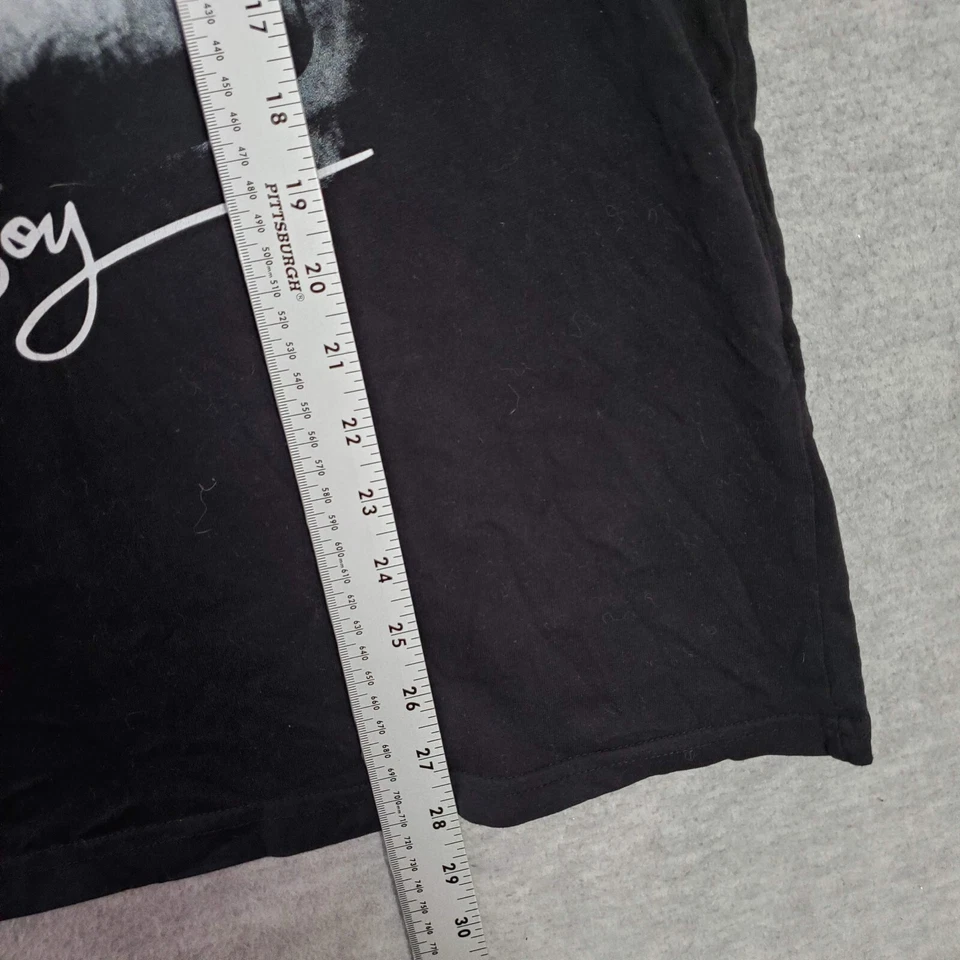 Camiseta Boohoo Man x Burna Boy Hombre 3XL Negra Oficial 2020 Gráfico Cuello Redondo Foto 4 de 4