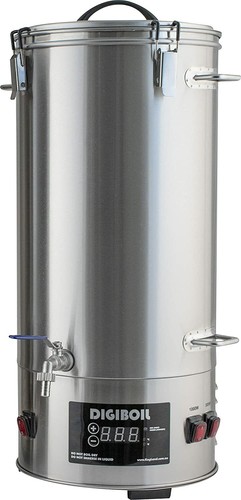 110V Digiboil Kettle COMBO with Distillation Lid and Copper Alembic Condenser