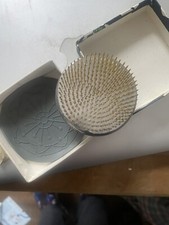 VINTAGE Frog Ikebana Kenzan Flower Holder Pin in box Heavy Metal