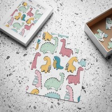 Kids' Happy Dino Puzzle, 30-Piece