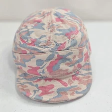 Otto Collection Women Teen Pink Camo Hat Cap Adjustable Mesh Back 5 Panel New