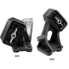 Front Right & Front Left Engine Mounts 2PCS For Ram 2500 12-11 L6-6.7L 