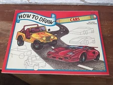 Vintage 1993 How to Draw Cars with Tracing Paper by McKee (Paperback)