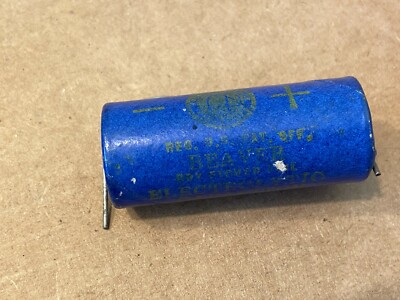NOS Vintage 1950s Cornell-Dubilier 10 uf 450v Axial Paper Beaver Capacitor (Qty)