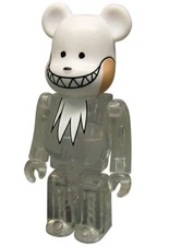 Medicom Bearbrick Series 15 Horror Gonzo Clear 100% be@rbrick S15