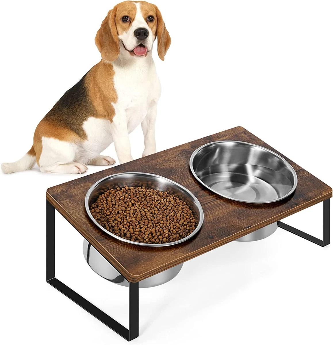 Elevated Dog Bowls Raised Dog Bowl Stand Feeder for Large Medium Small Size  Dogs