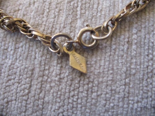 Sarah Coventry “Four Seasons” 54” Necklace Gold Tone Filigree Bead Stations - Picture 5 of 7