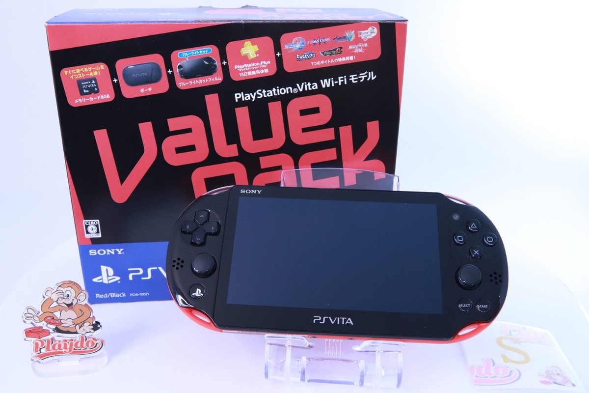 Nintendo Switch PlayStation Vita PCH2000 JP Game SONY PS Vita PCH-2000 Red Black Console Only W/Box Select