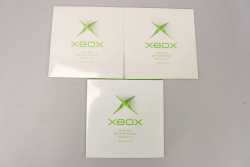Original Microsoft Xbox Store Kiosk Demo Disc NFR Ver 3.4 3.5 3.6 4.0 4.1 Sealed - Picture 4 of 7