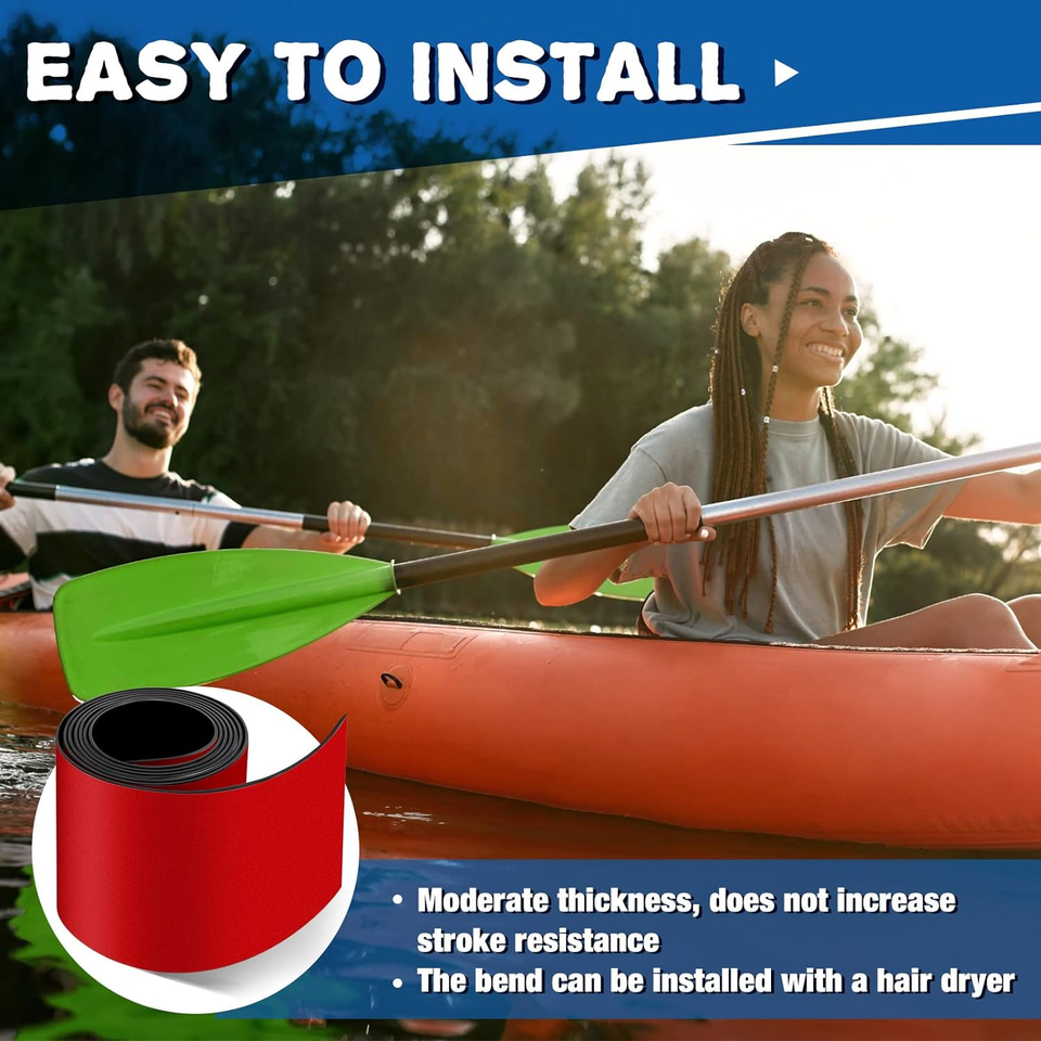 Boat Keel Guard Kayak Repair Patch Fiberglass Repair Kit for Hull DIY