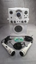Singing Machine Karaoke System Classic Series SML385W  Two Microphones, Tested