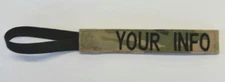 EASY ORDER GEAR TAG WITH ELASTIC FASTENER 23 COLORS OCP/ACU/ABU AND MORE
