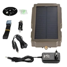 Outdoor Solar Panel 5000mA 12V Charger Battery for Trail Camera
