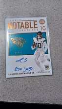 2020 Panini Encased On Card Rookie Auto L Shenault Jr  Inscribed 