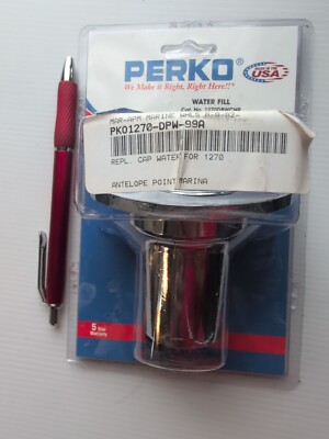 PERKO 1270DPWCHR Water Deck Plate for Hose Boating Equipment CF1