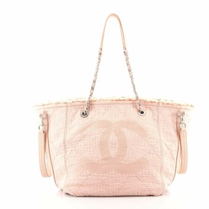 chanel double face tote