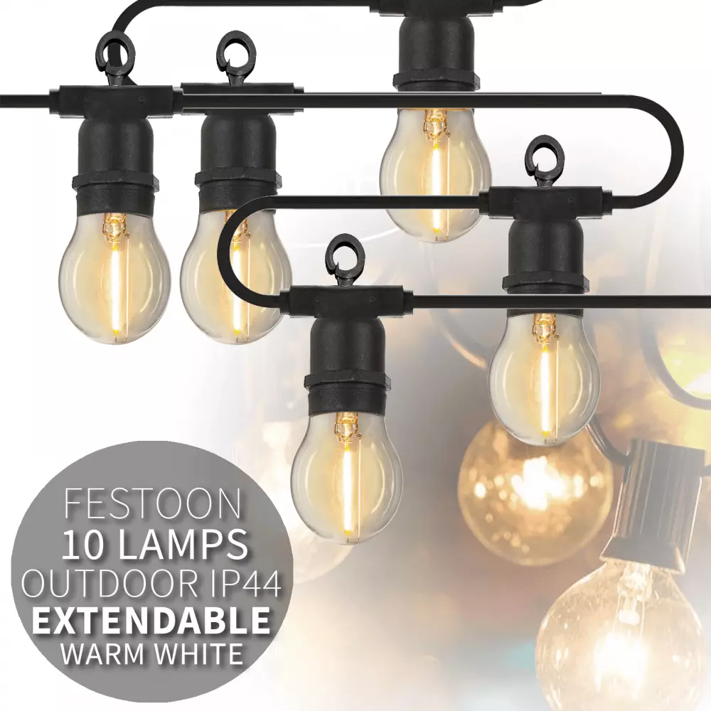 Large globe cheap string lights