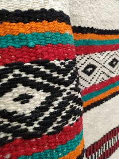 Navajo Rug Hopi Blanket Antique Native American Indian Textile Serape Weaving