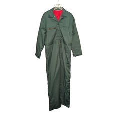 Montgomery Ward Vintage Jumpsuit Coveralls Farm Quilted Mens Mechanic