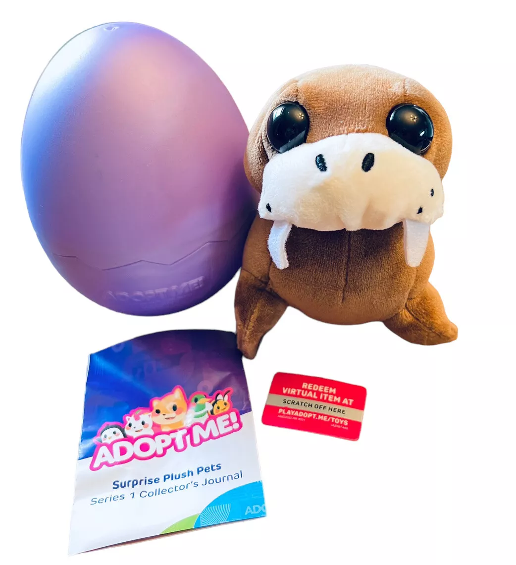 ADOPT ME! Surprise Egg Plush Pets *Common Walrus & Item Code* Roblox 2023  EASTER