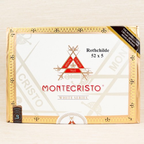 Montecristo Rothchilde White Series leere Zigarrenkiste 7,75" x 5,5" x 3" - Bild 10 von 12
