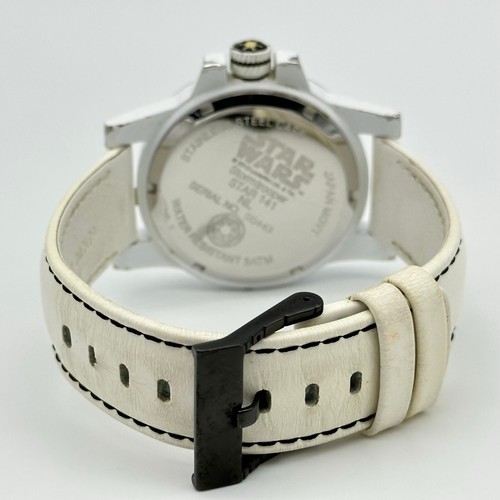 Rare Men's 2012 STAR WARS Stormtrooper White All Stainless Steel Watch, STAR141 - Picture 6 of 8