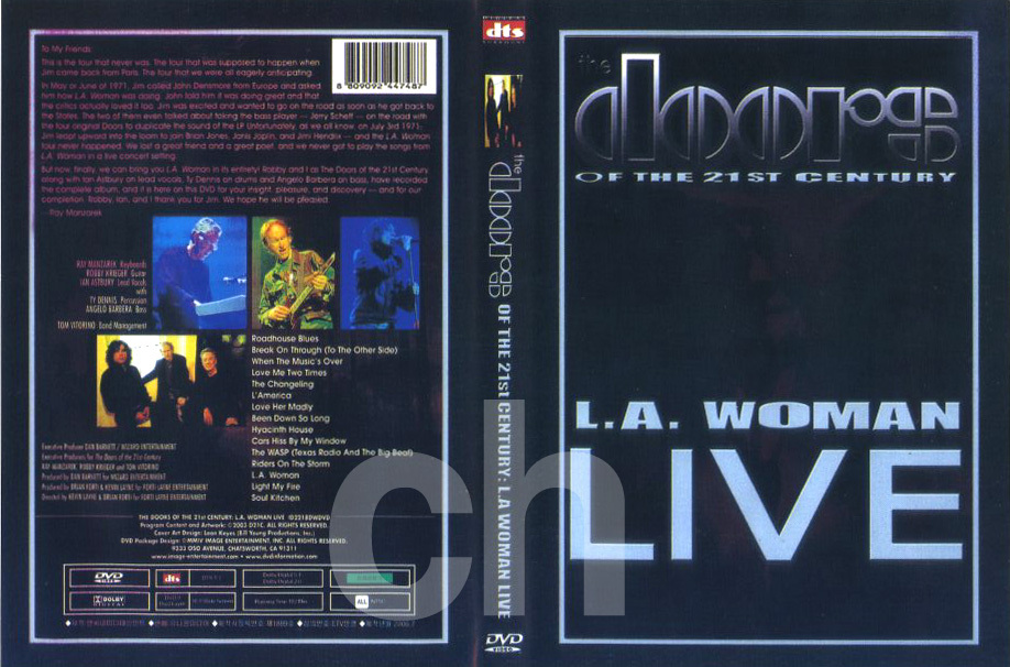 THE DOORS of the 21st Century L.A. Woman Live DVD NEW | eBay