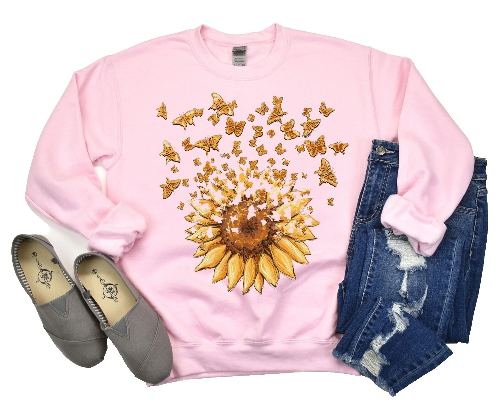 Gildan Regular Size L Hoodies & Sweatshirts for Women