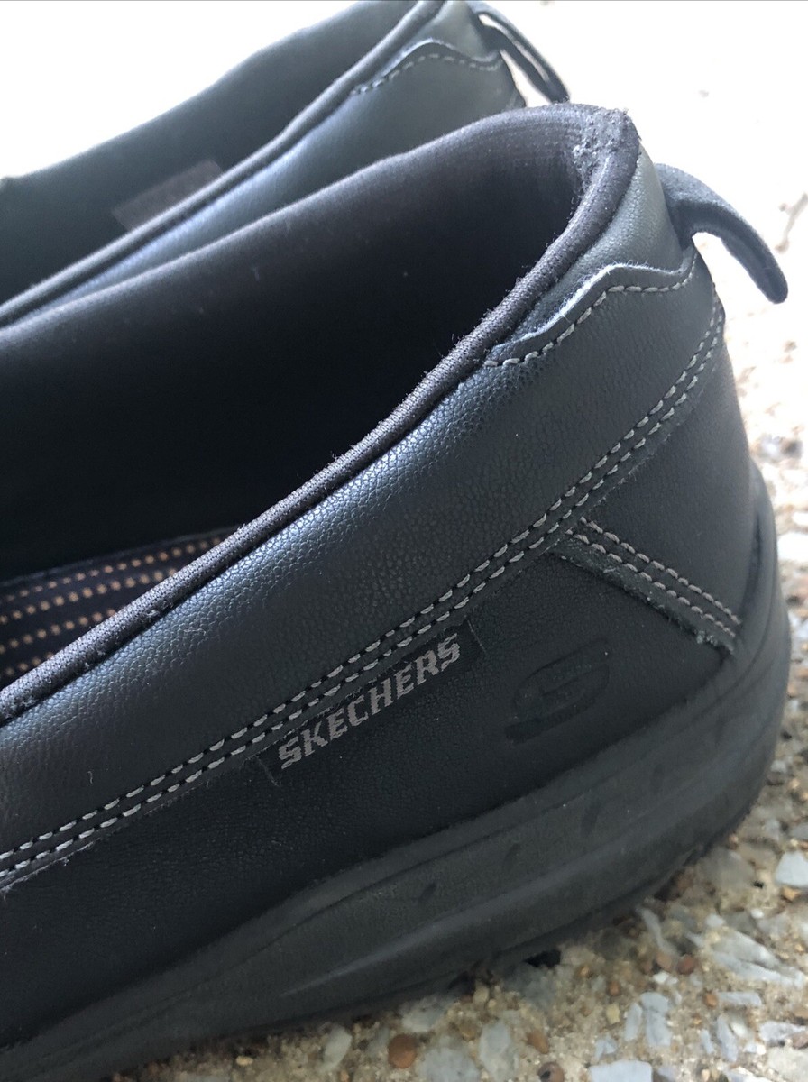 Skechers Men Relaxed Fit Harper Forde Leather Loafer 56298  display picture 1
