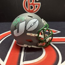 Wayne Chrebet Autographed New York Jets Signed Amp Mini Helmet JSA COA