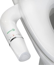 Ciays Bidet Attachment for Toilet Ultra-Slim Standard, 3-White/Sliver