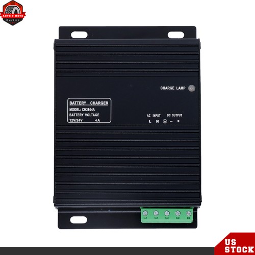12V/24V 4A CH2804 Diesel Automatic Generator Genset Intelligent Battery Charger - Picture 3 of 13