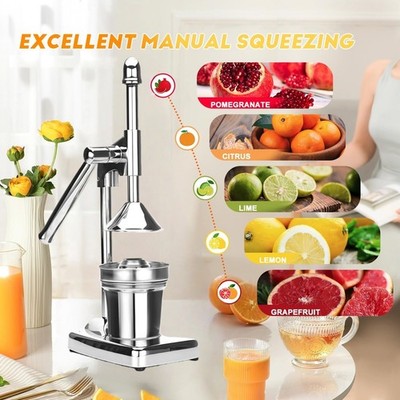 Citrus Juicer Hand Press Lemon Orange Presser Fruit Manual Squeezing Machine
