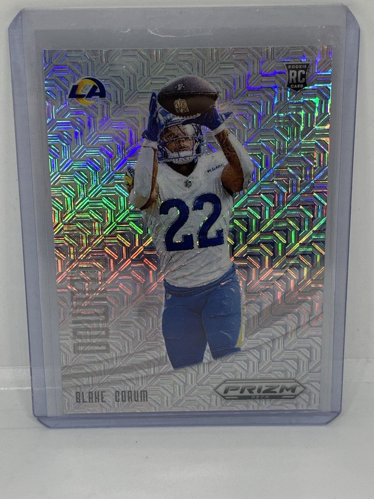 Blake Corum Panini Prizm Deca Downtown Bound #15 Mojo Prizm