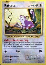 Rattata Common XY - Evolutions 66/108 NM