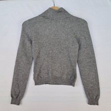 Versace Y2K Pullover Farbe Grau Gr. XS Damen